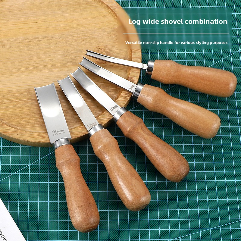Leatherwork Edge Beveler - Conjunto de Ferramentas para Artesanato em