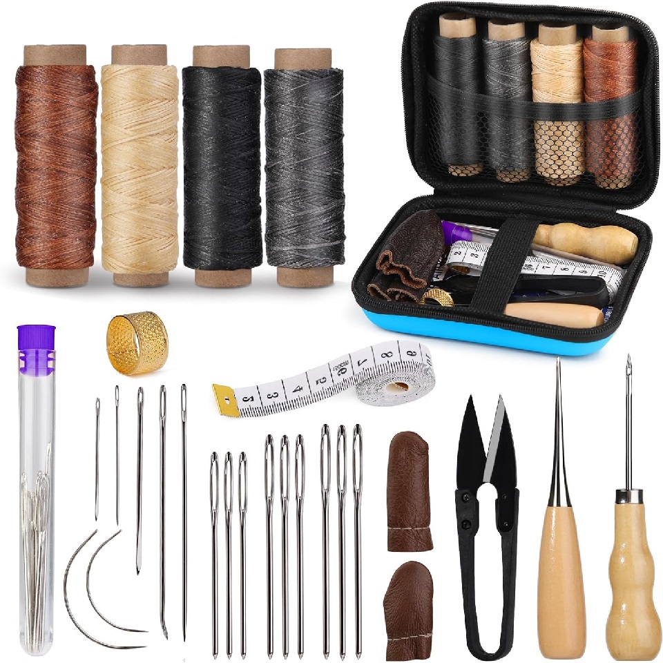 Leatherwork Tool Kit - Buddur kit de ferramentas de costura