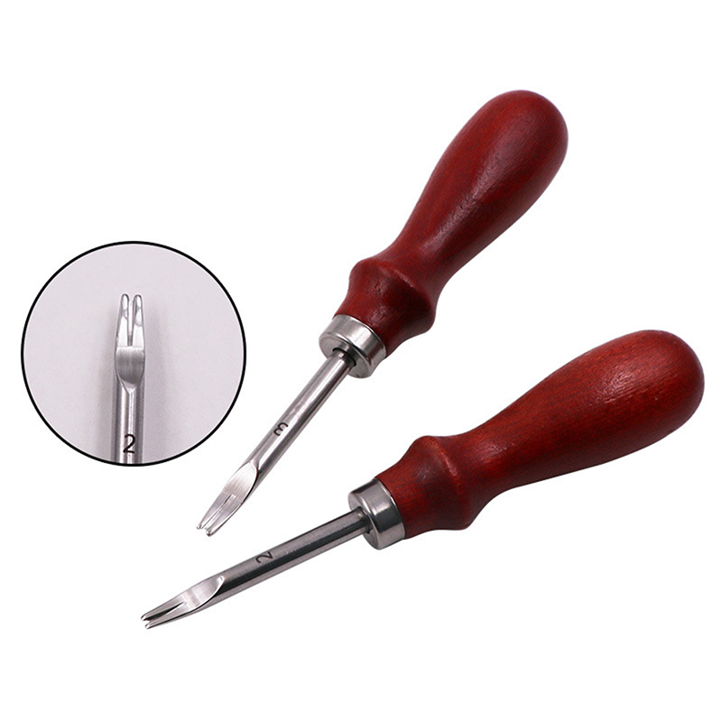 Leatherwork Edge Beveler - Ferramentas diy 0.8/1.0/1.2/1.5mm borda de couro