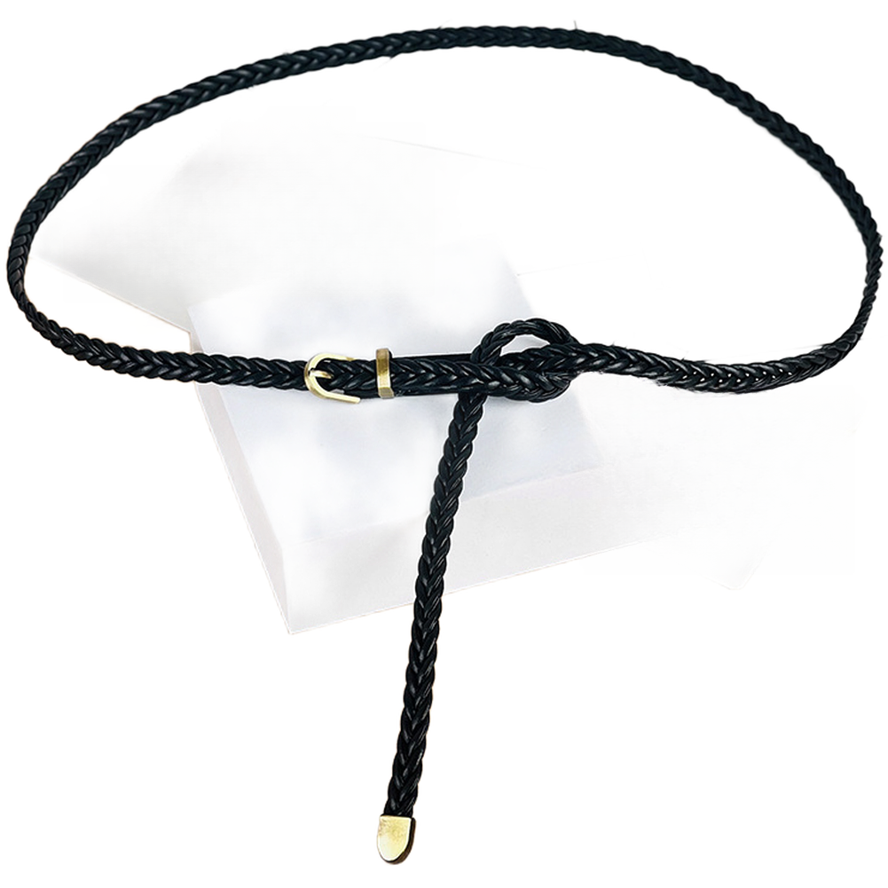 Leather Works Belt - Para uso diário casual, cinto sem