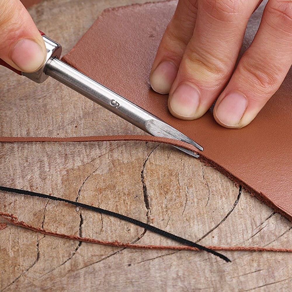 Leatherwork Edge Beveler - 1/ 5 pçs pacote kits borda