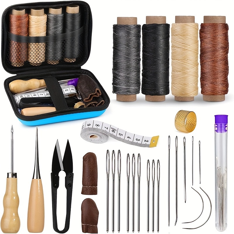 Leatherwork Tool Kit - Kit de Costura de Couro, Kit