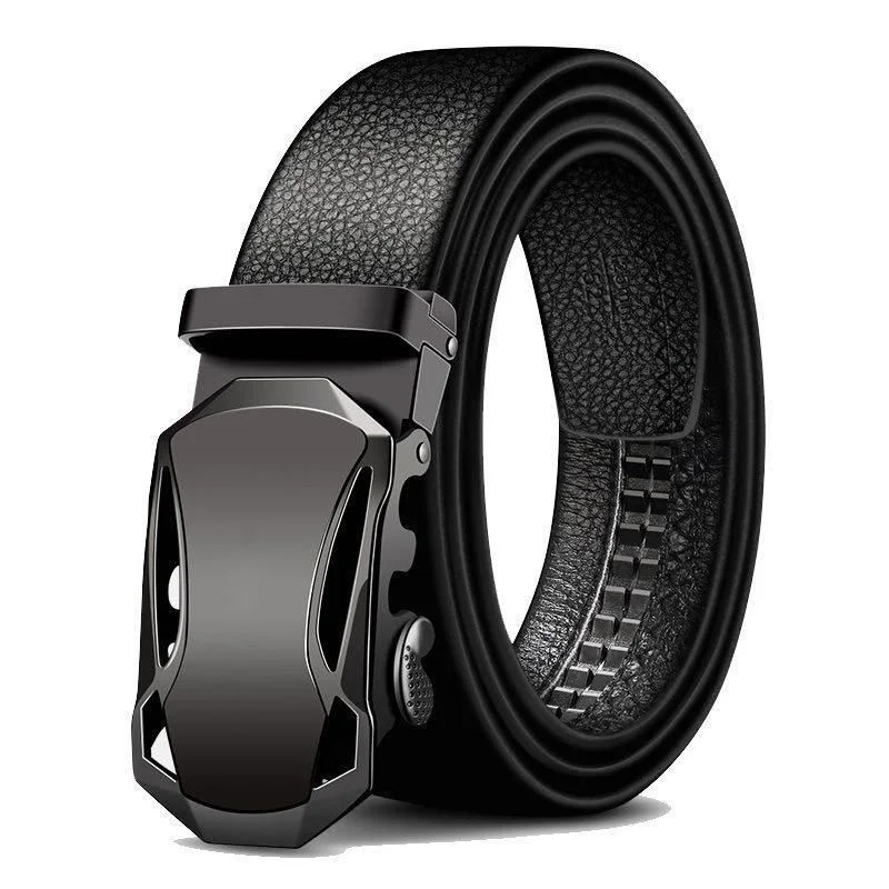 Leather Works Belt - Cinto Masculino com Fivela Automática para