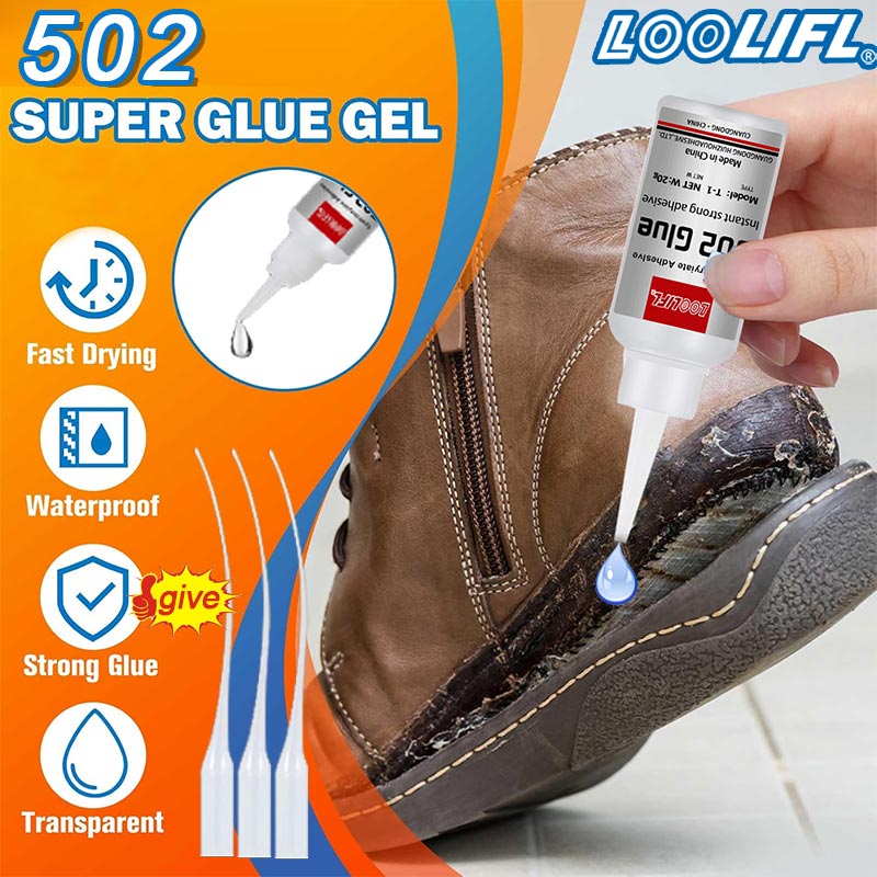 Leather Workshop - 1-3pcs,20ml,502 super cola, cola de cianoacrilato