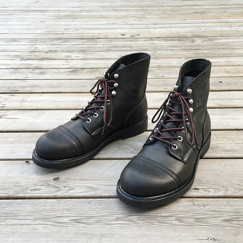 Leather Workshop - Novos sapatos masculinos de marca de