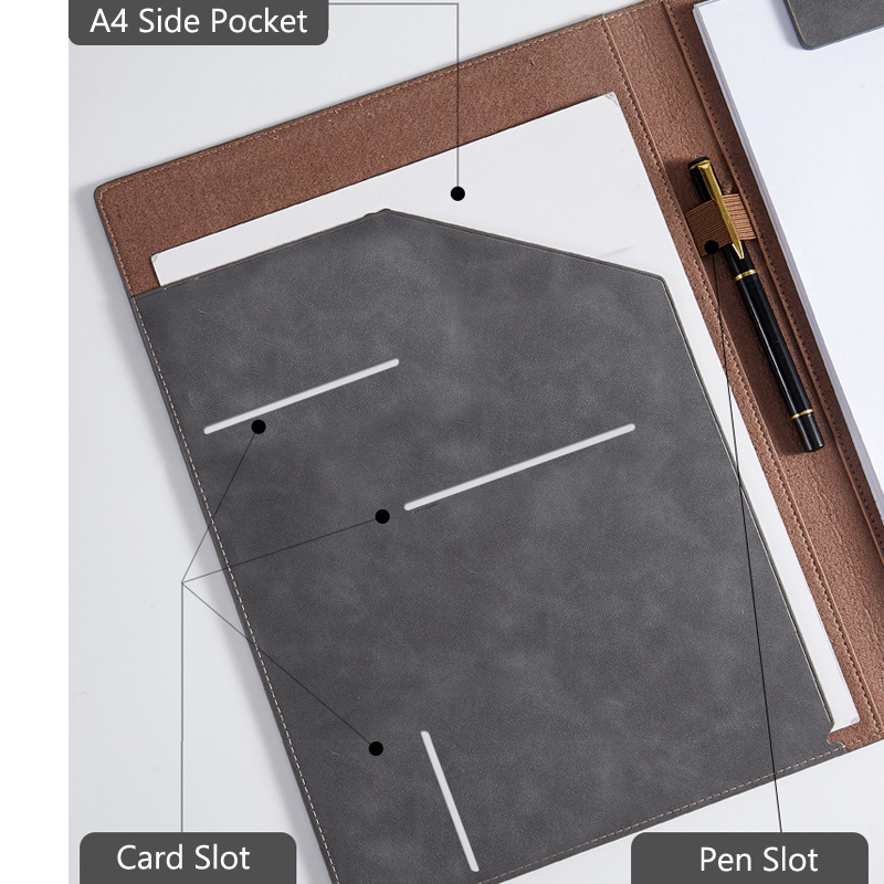 Pasta Portfólio de Couro A4 Pr - Leather Work Folder avaliação e preço