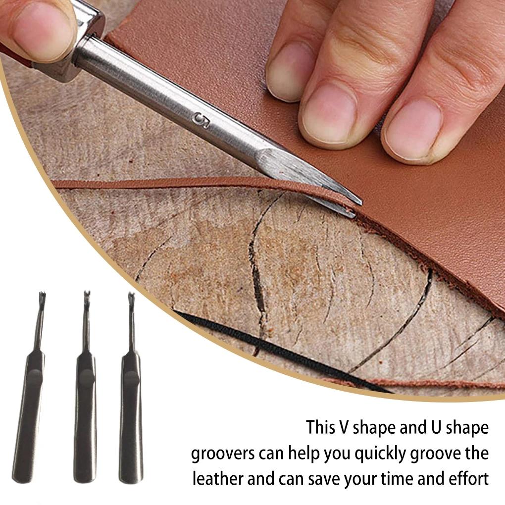 Kit de Ferramentas para Couro  - Leatherwork Edge Beveler avaliação e preço