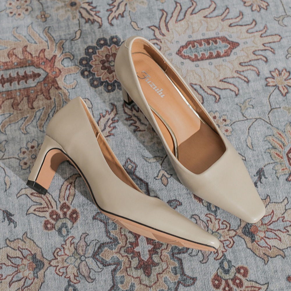 Salto alto feminino novo profi - Leather Work Women Shoes avaliação e preço