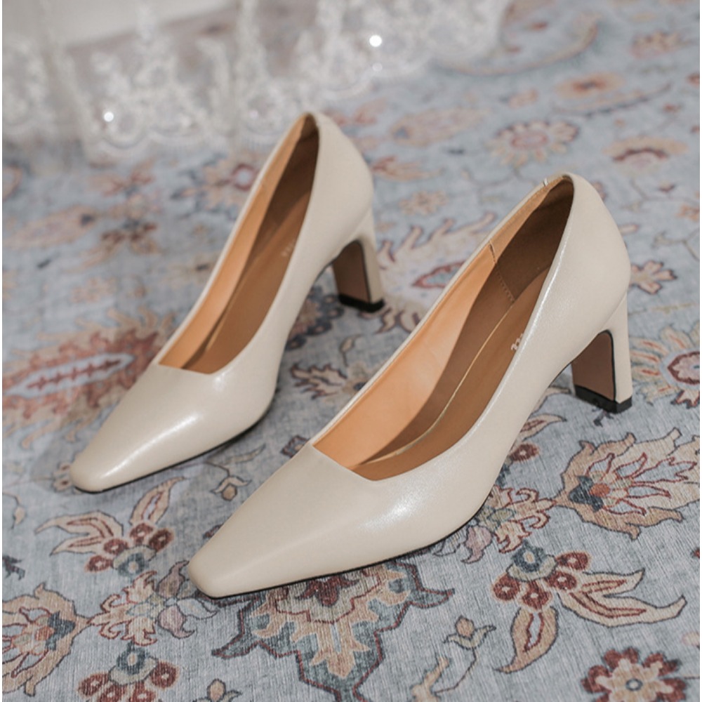 Salto alto feminino novo profi - Leather Work Women Shoes avaliação e preço