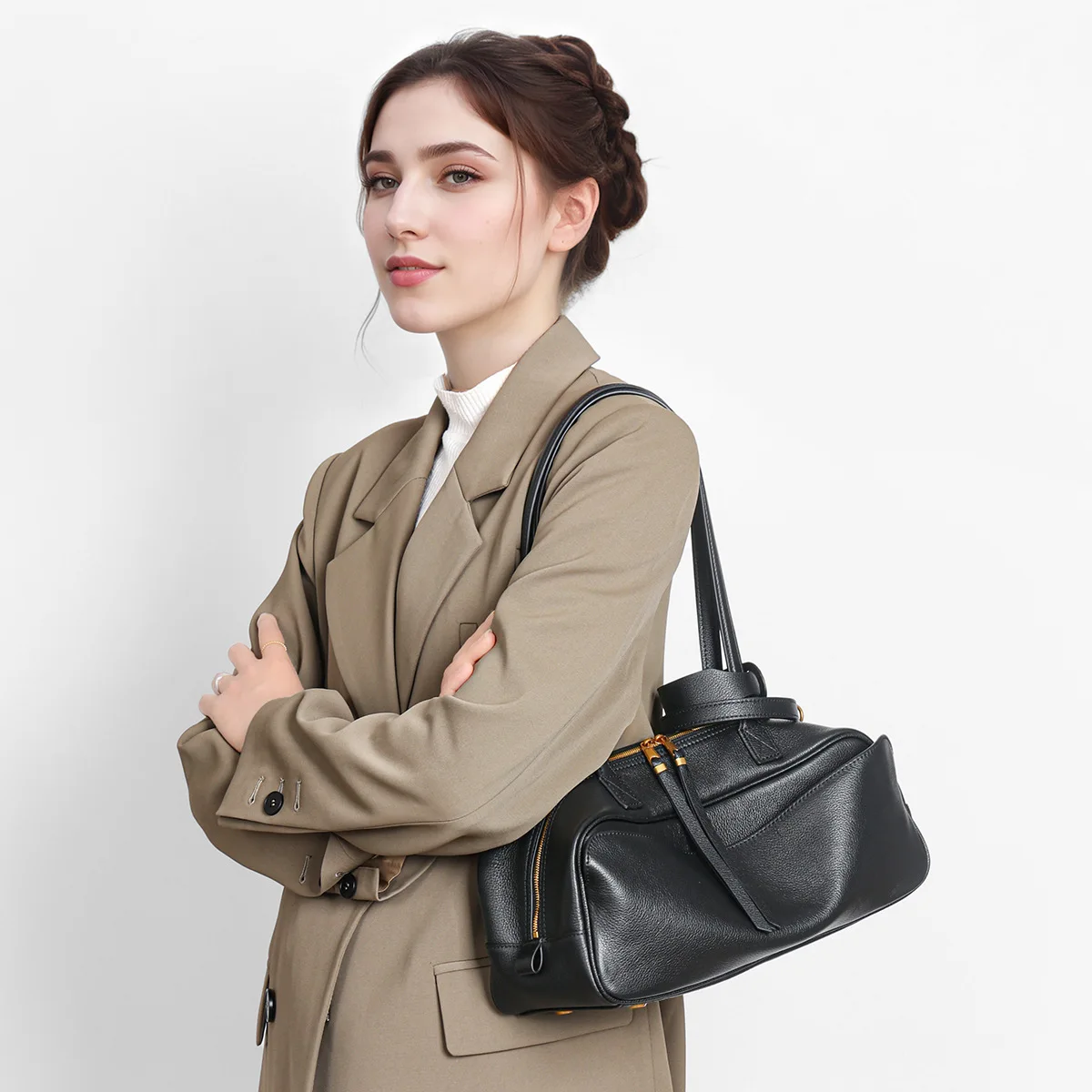 Bolsa de Fraldas de Couro 100% - Unique Leather Work avaliação e preço
