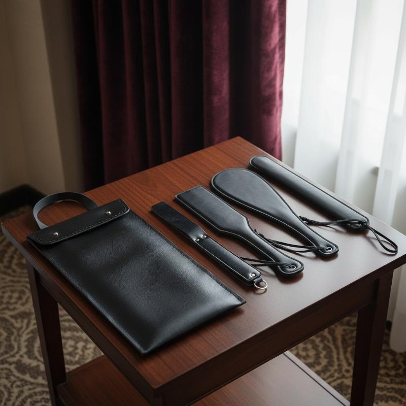 Pá de Spanking BDSM, Produtos  - Leatherwork Tool Kit avaliação e preço