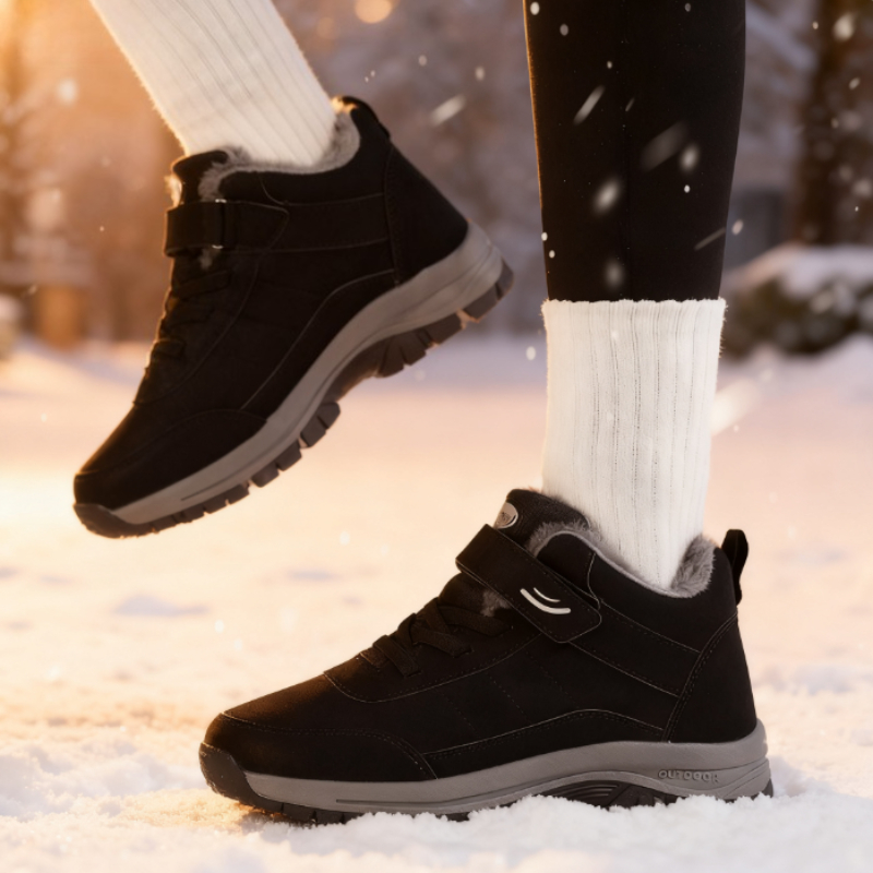 Botas de inverno para mulheres - Leather Work Women Shoes avaliação e preço