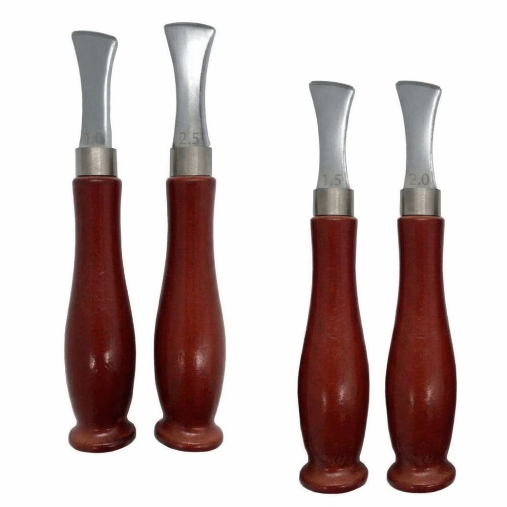 Conjunto de 4 Ferramentas de P - Leatherwork Edge Beveler avaliação e preço