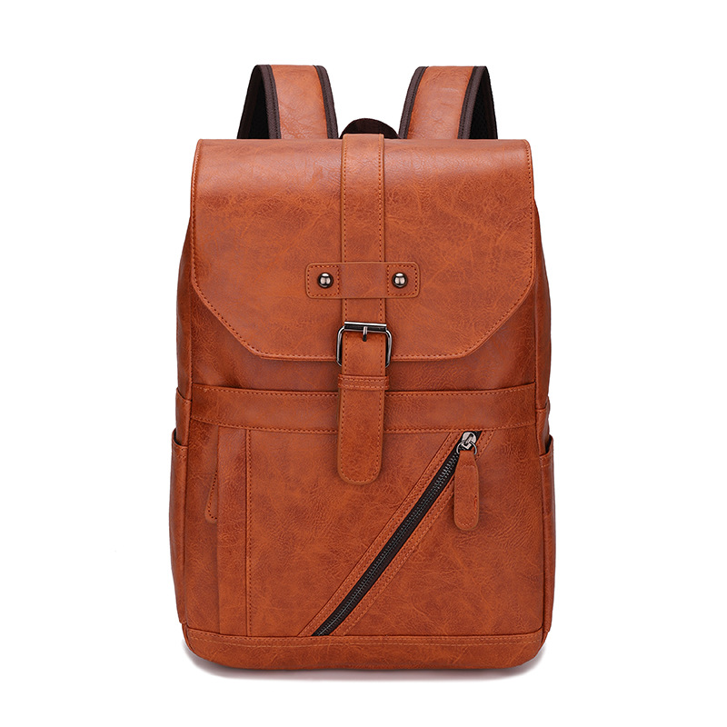 Mochila de Couro Impressa de A - Leather Work Rucksack Mens avaliação e preço