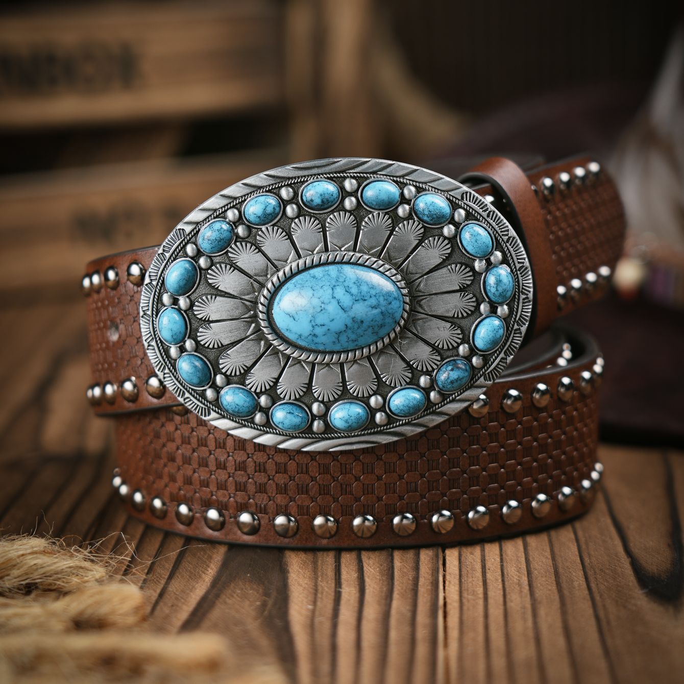 Cinto Casual Retro para Homens - Leather Works Belt avaliação e preço
