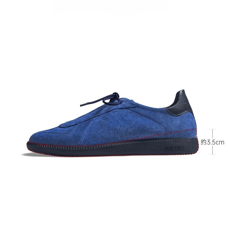 Tênis de Couro de Luxo Azul em - Leatherwork Training avaliação e preço