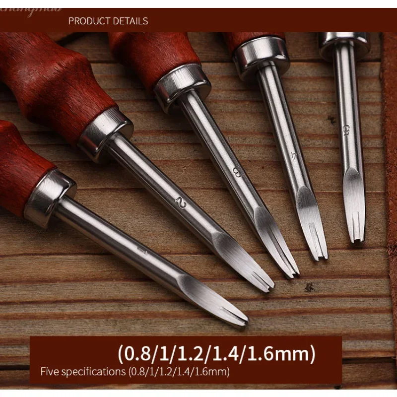 1pc borda de couro chanfrador  - Leatherwork Edge Beveler avaliação e preço