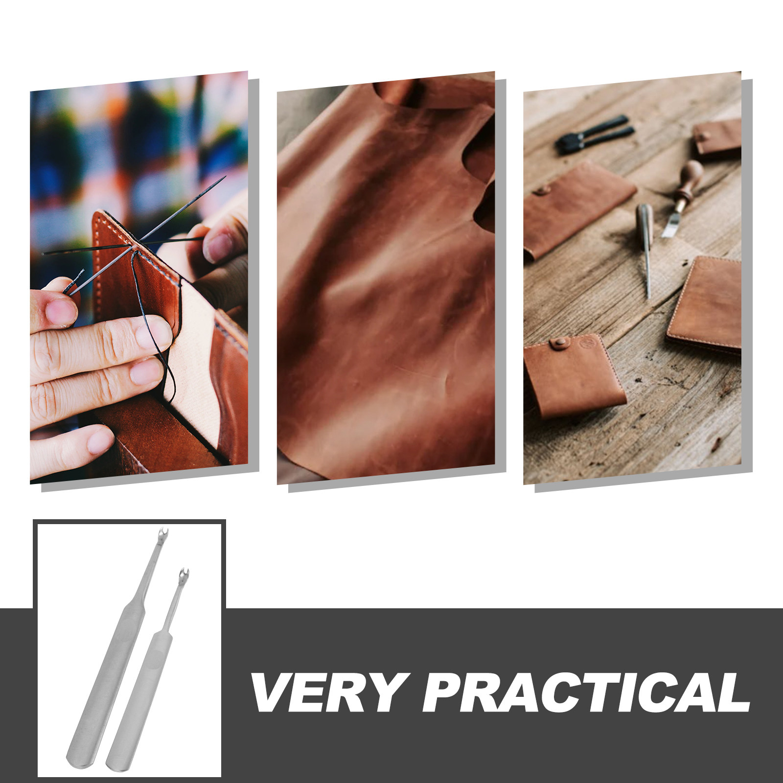 2 Peças Ferramenta de Corte e  - Leatherwork Edge Beveler avaliação e preço