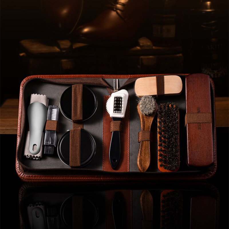 Conjunto de escova de sapato d - Leatherwork Tool Kit avaliação e preço