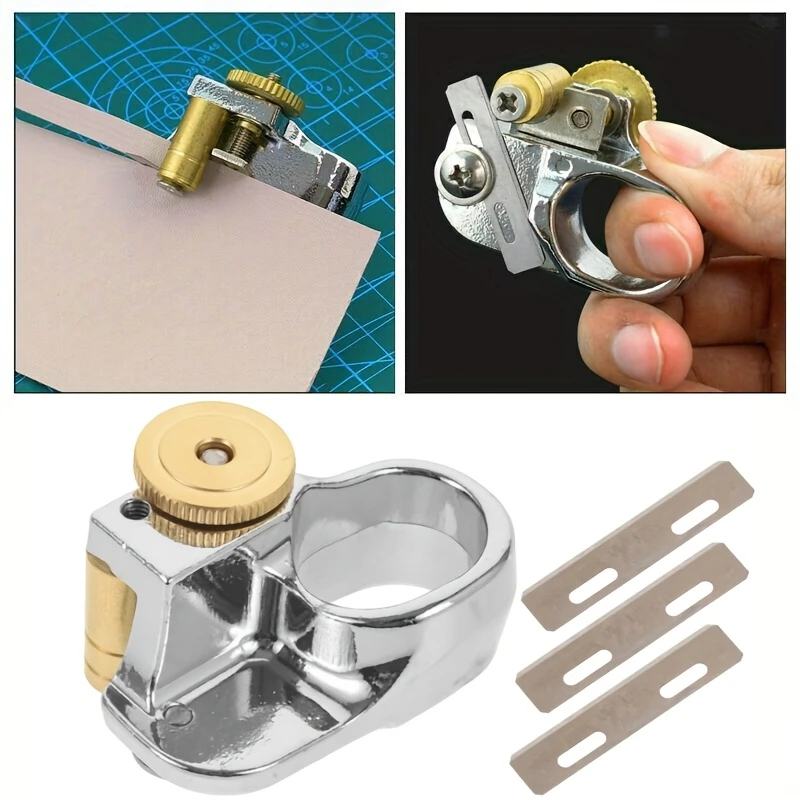 1pc tipo anel de couro cortado - Leatherwork Accessories avaliação e preço