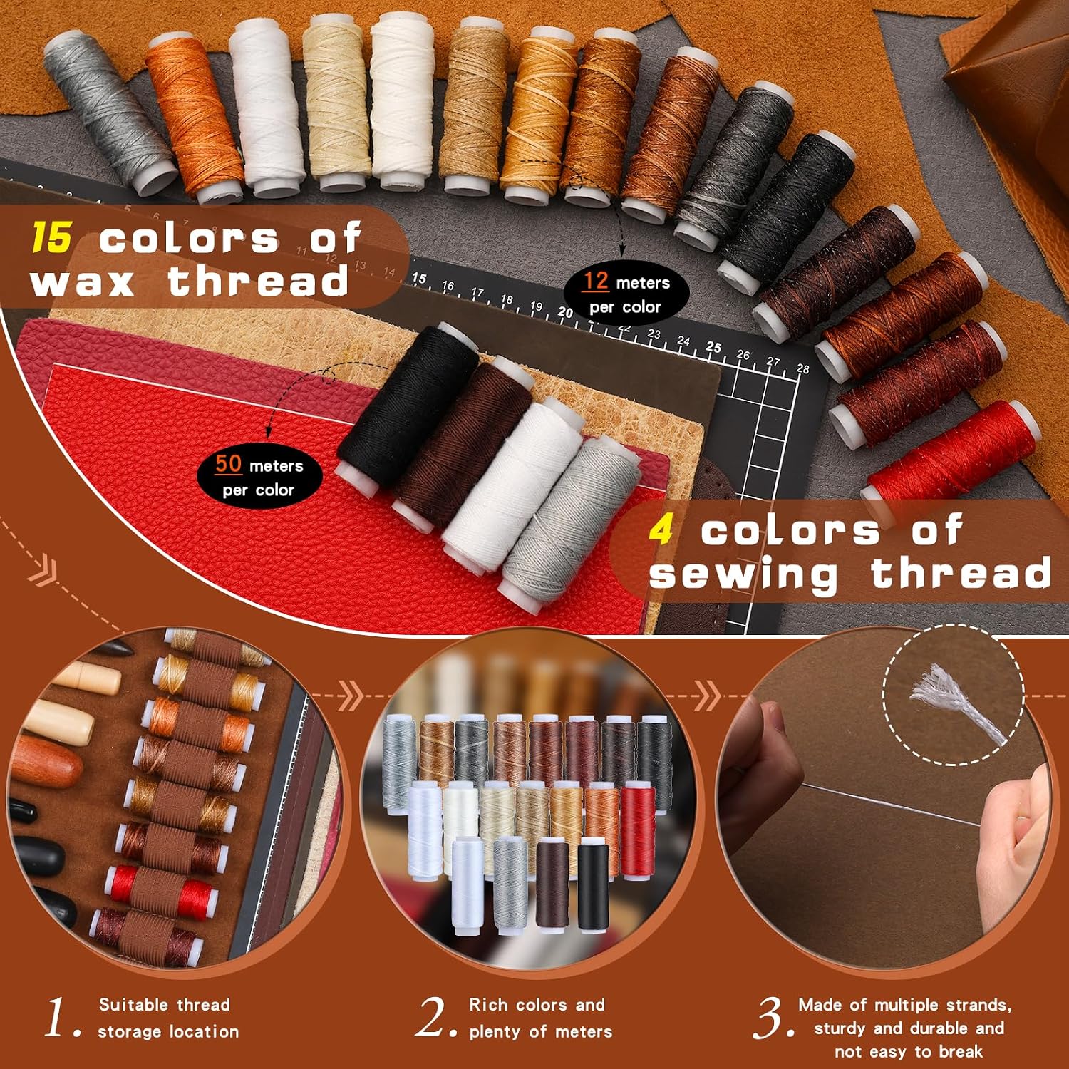Kit de Ferramentas para Trabal - Leatherwork Tool Kit avaliação e preço
