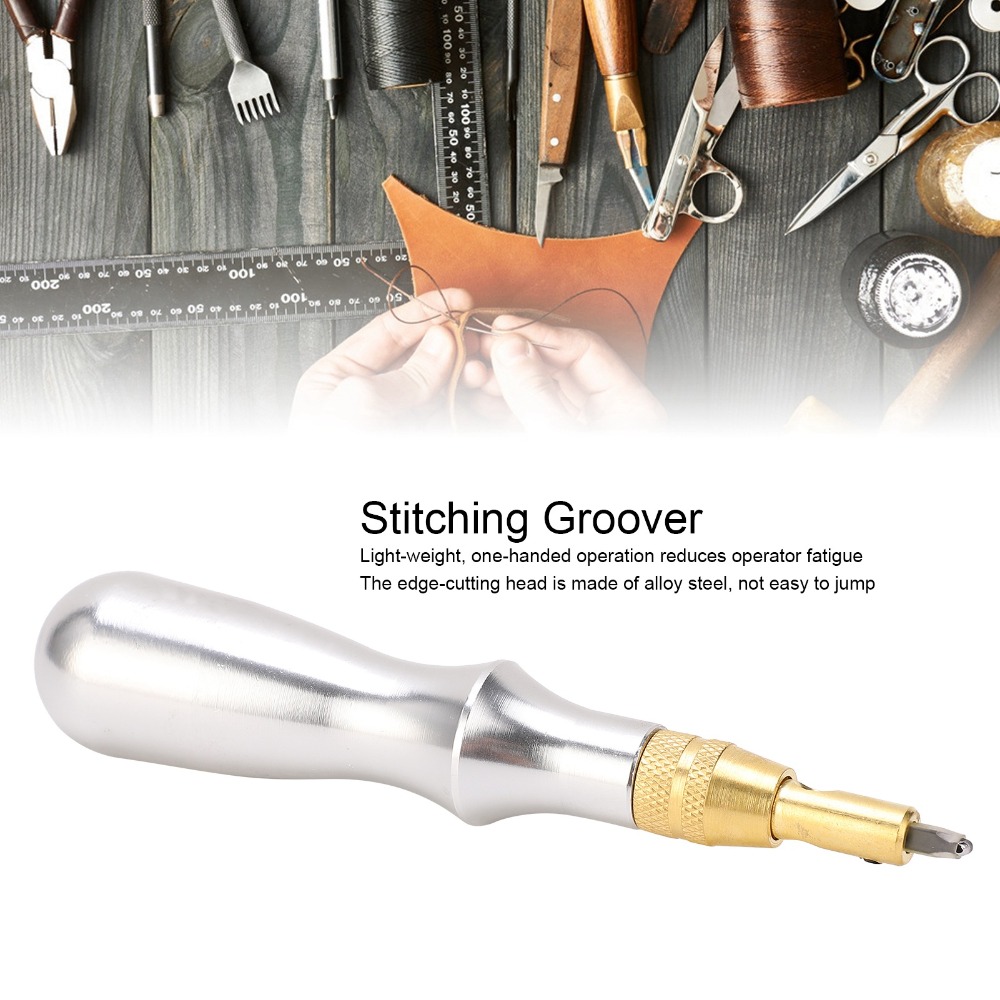 Conjunto de 7 Ferramentas de C - Leatherwork Edge Beveler avaliação e preço