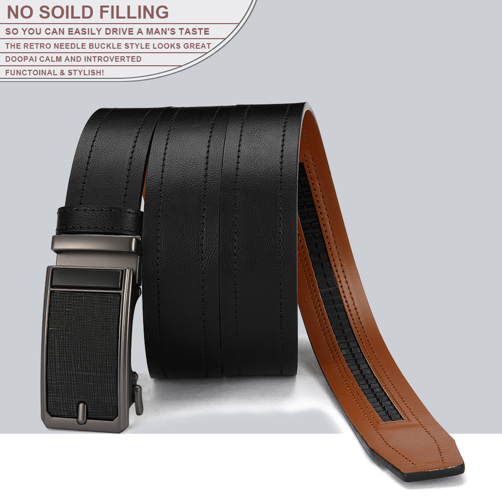 Cinto Masculino de Couro PU, C - Leather Works Belt avaliação e preço
