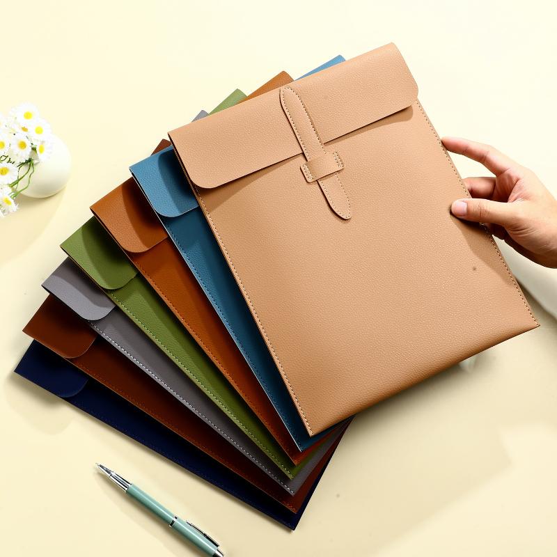 Pasta de Documentos A4 em Cour - Leather Work Folder avaliação e preço