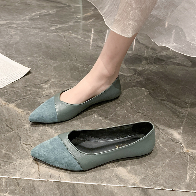 Sapatos planos de couro preto  - Leather Work Women Shoes avaliação e preço