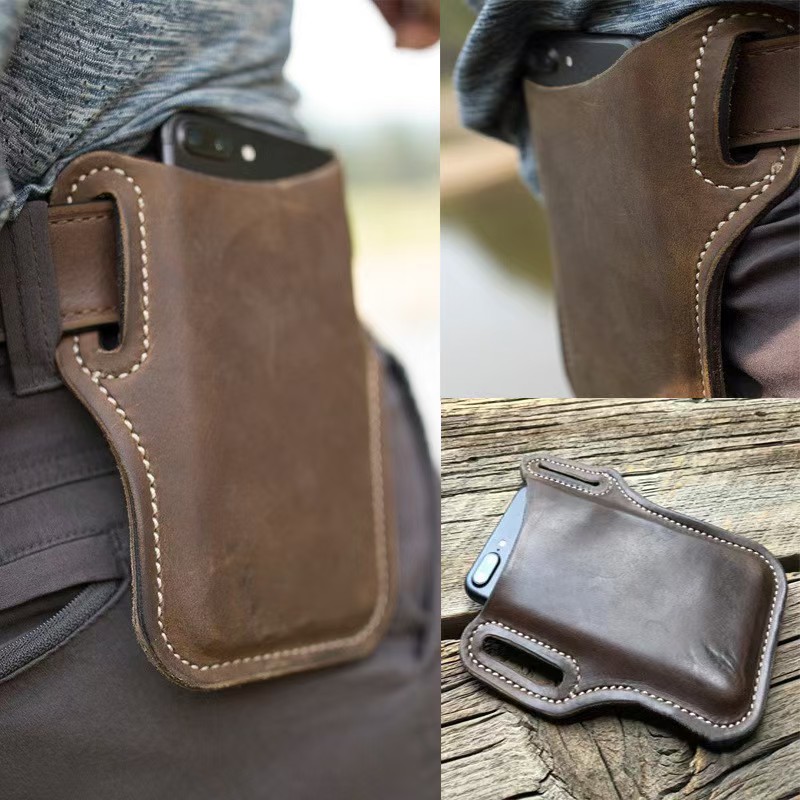 Bolsa de Cintura Retrô de Cour - Leather Works Belt avaliação e preço