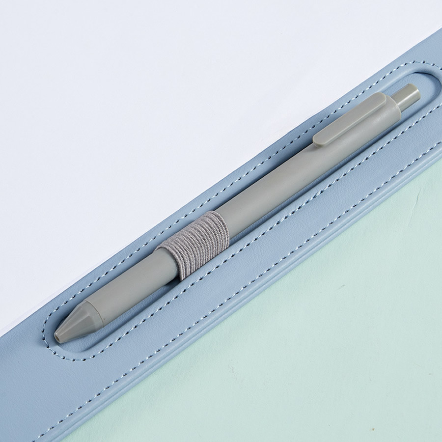 Clipe de escrita de couro A4,  - Leather Work Folder avaliação e preço