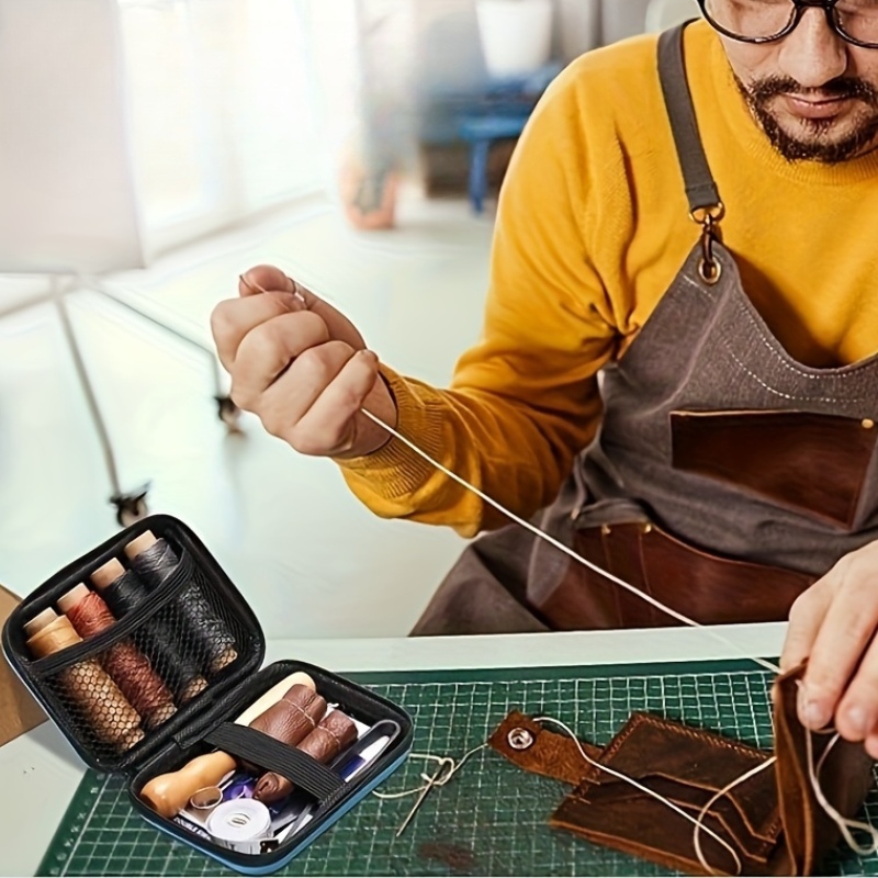 Kit de Costura de Couro, Kit d - Leatherwork Tool Kit avaliação e preço