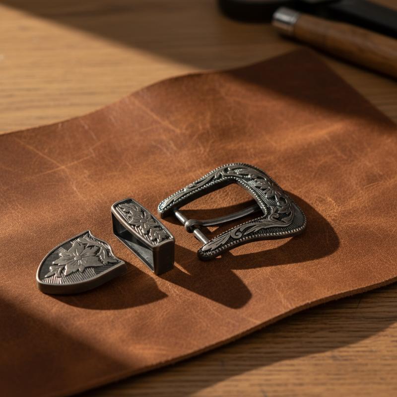 Fivela de Cinto de Metal Vinta - Leather Works Belt avaliação e preço