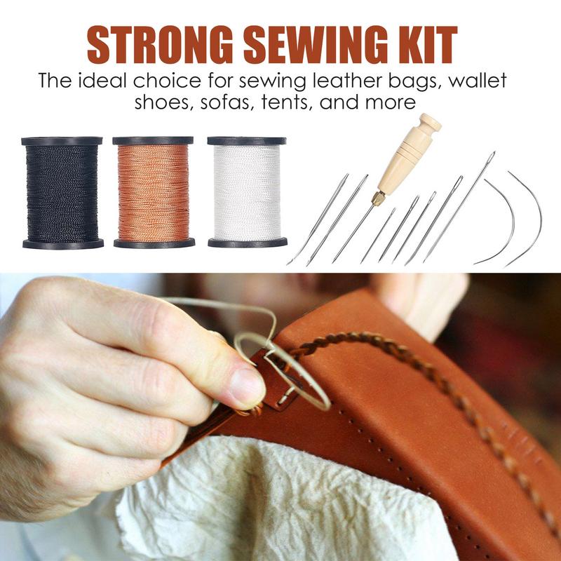 Kit de costura de couro resist - Leatherwork Tool Kit avaliação e preço