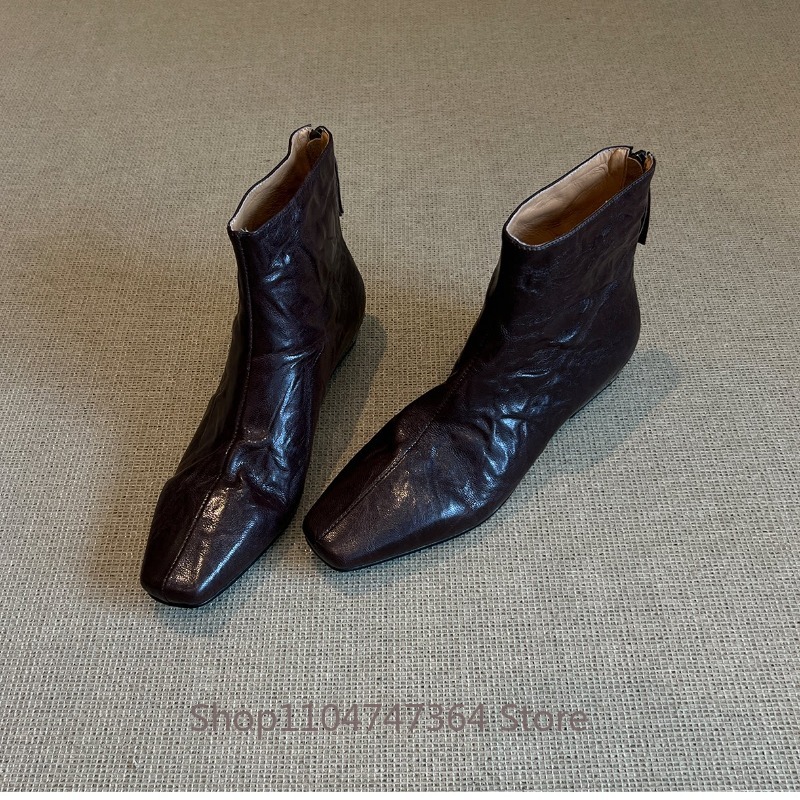Botas Chelsea Femininas de Cou - Leather Work Women Shoes avaliação e preço