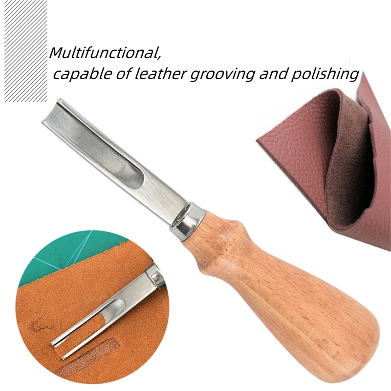Prático couro artesanato borda - Leatherwork Edge Beveler avaliação e preço