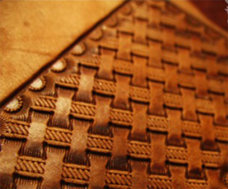 Padrão tecido trabalho manual  - Unique Leather Work avaliação e preço