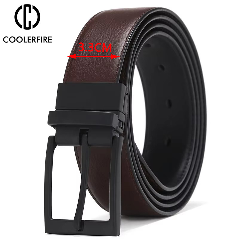 Cinto Masculino de Couro Genuí - Leather Works Belt avaliação e preço