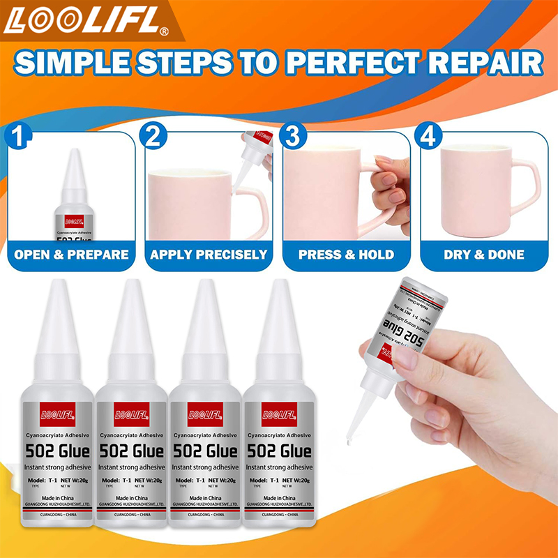 1-3pcs,20ml,502 super cola, co - Leather Workshop avaliação e preço