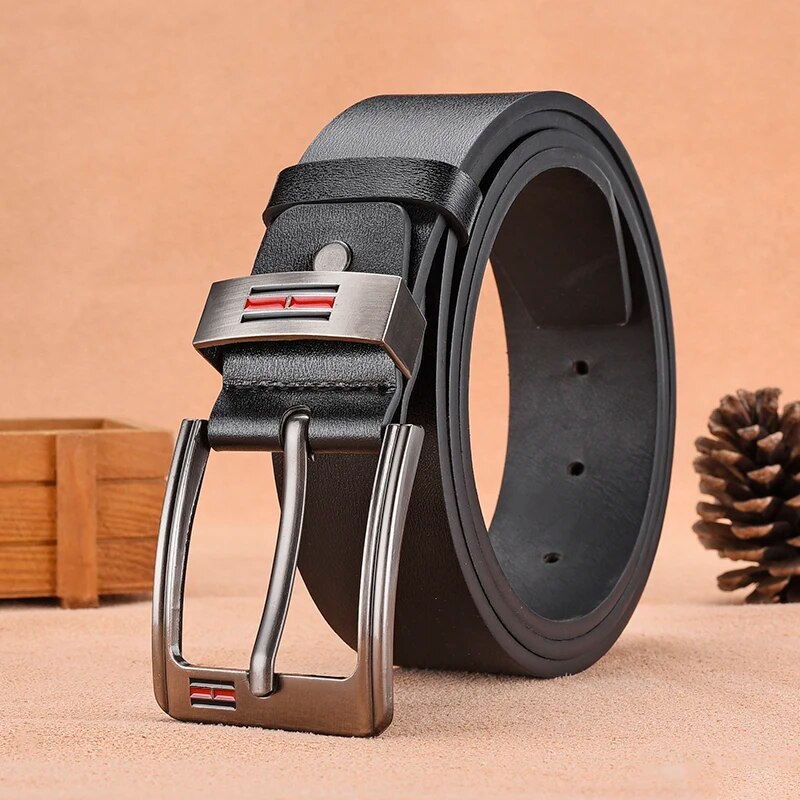 Cinto masculino casual de luxo - Leather Works Belt avaliação e preço