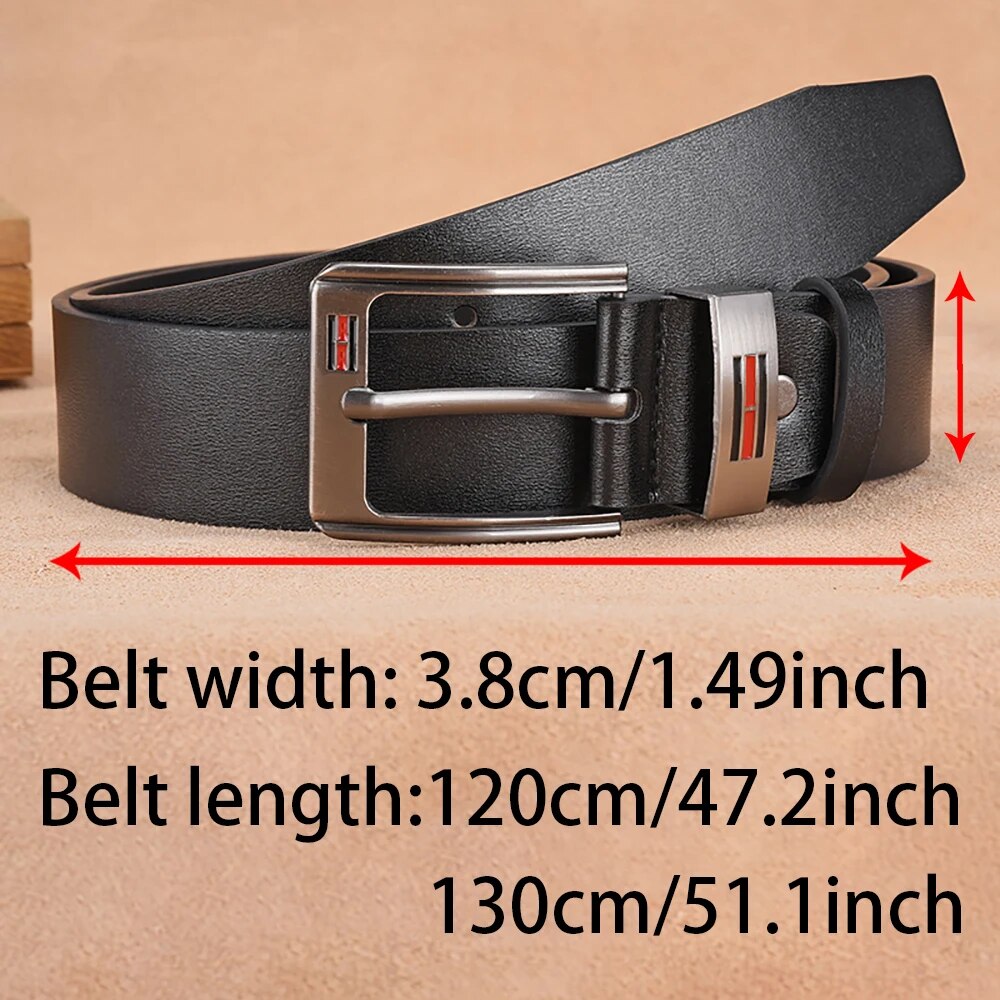 Cinto masculino casual de luxo - Leather Works Belt avaliação e preço