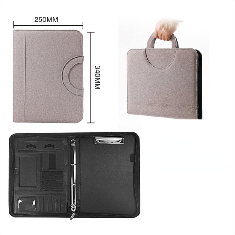 Pasta de Documentos A4 em Cour - Leather Work Folder avaliação e preço