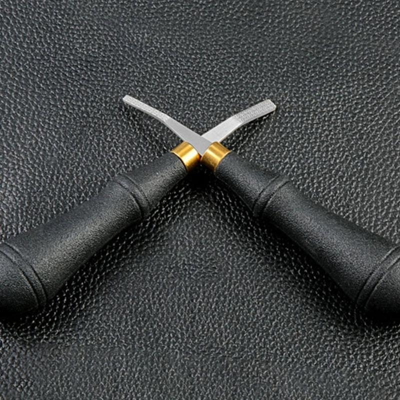 Ferramenta chanfro borda couro - Leatherwork Edge Beveler avaliação e preço